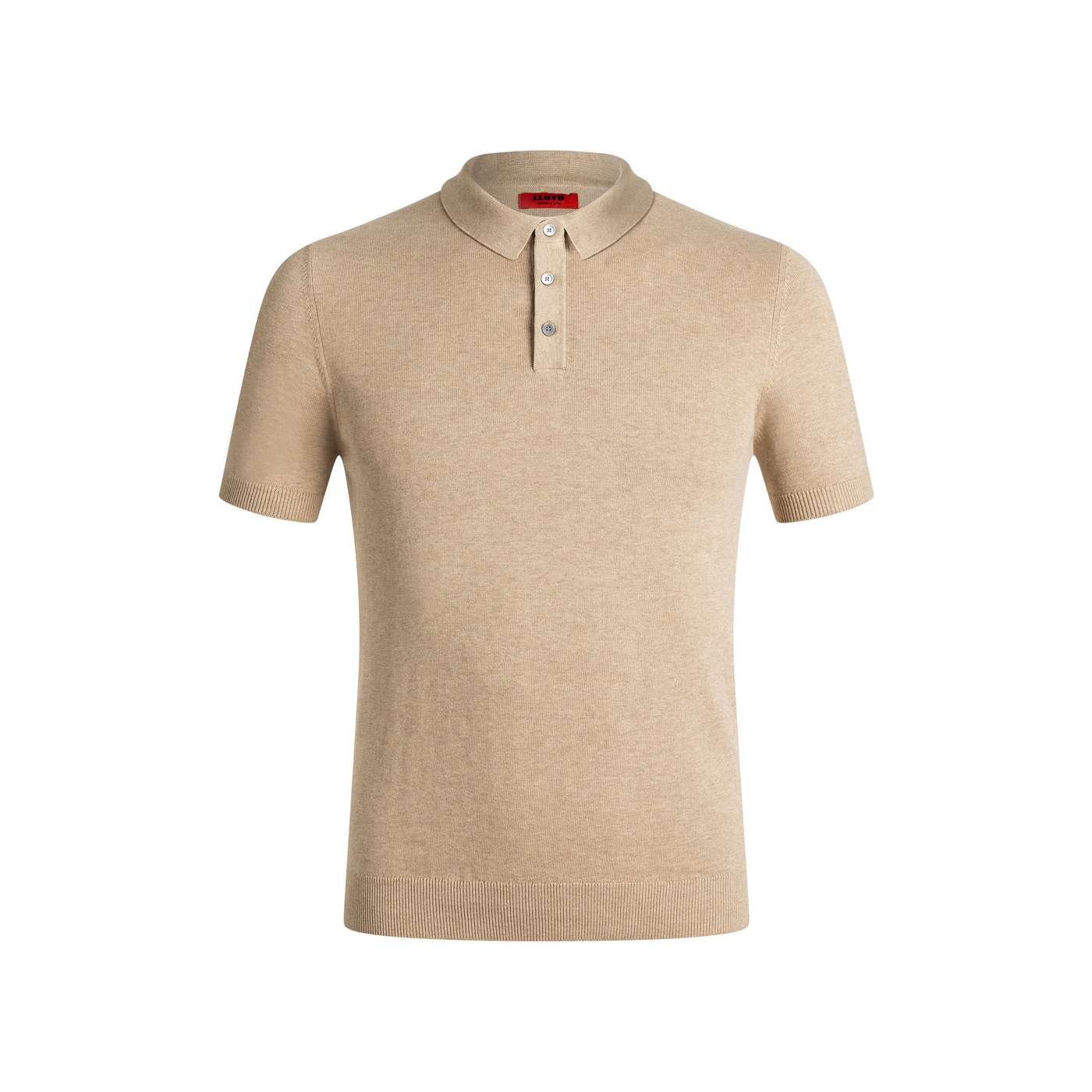 LLOYD Poloshirt polos; aus Textile; Marron