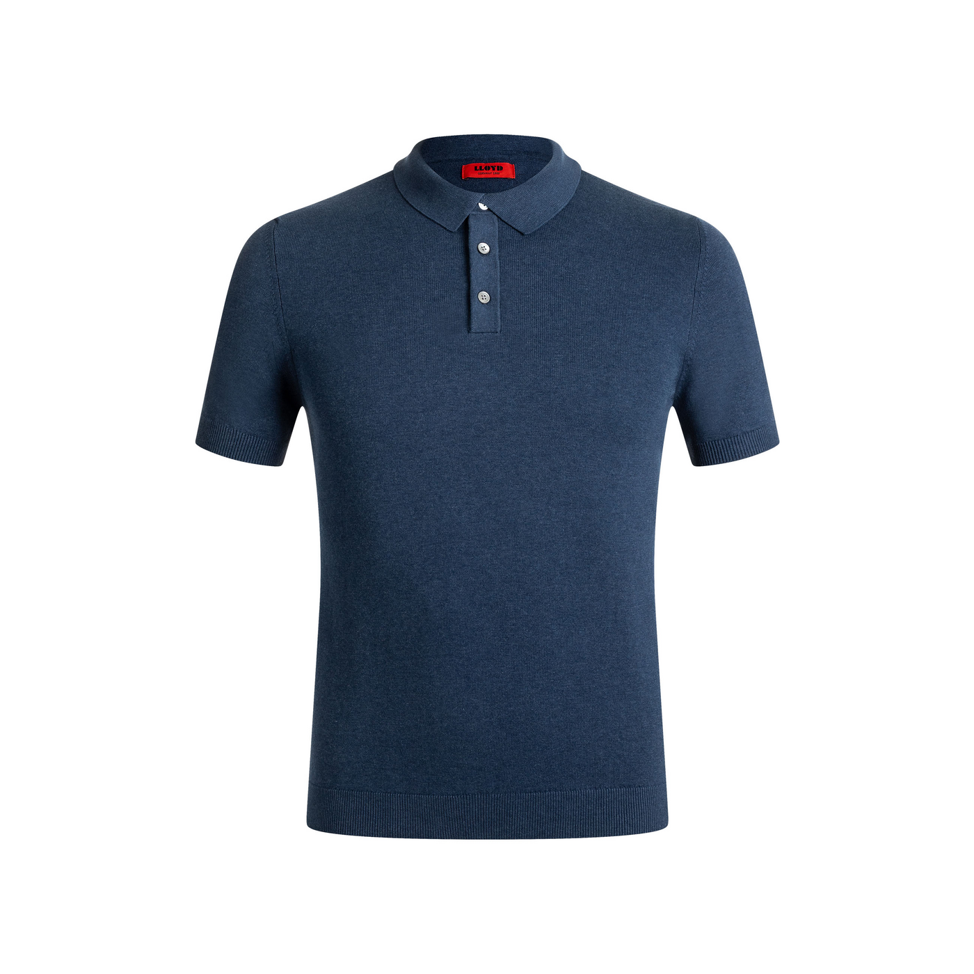 LLOYD Poloshirt polos; aus Textile; Bleu