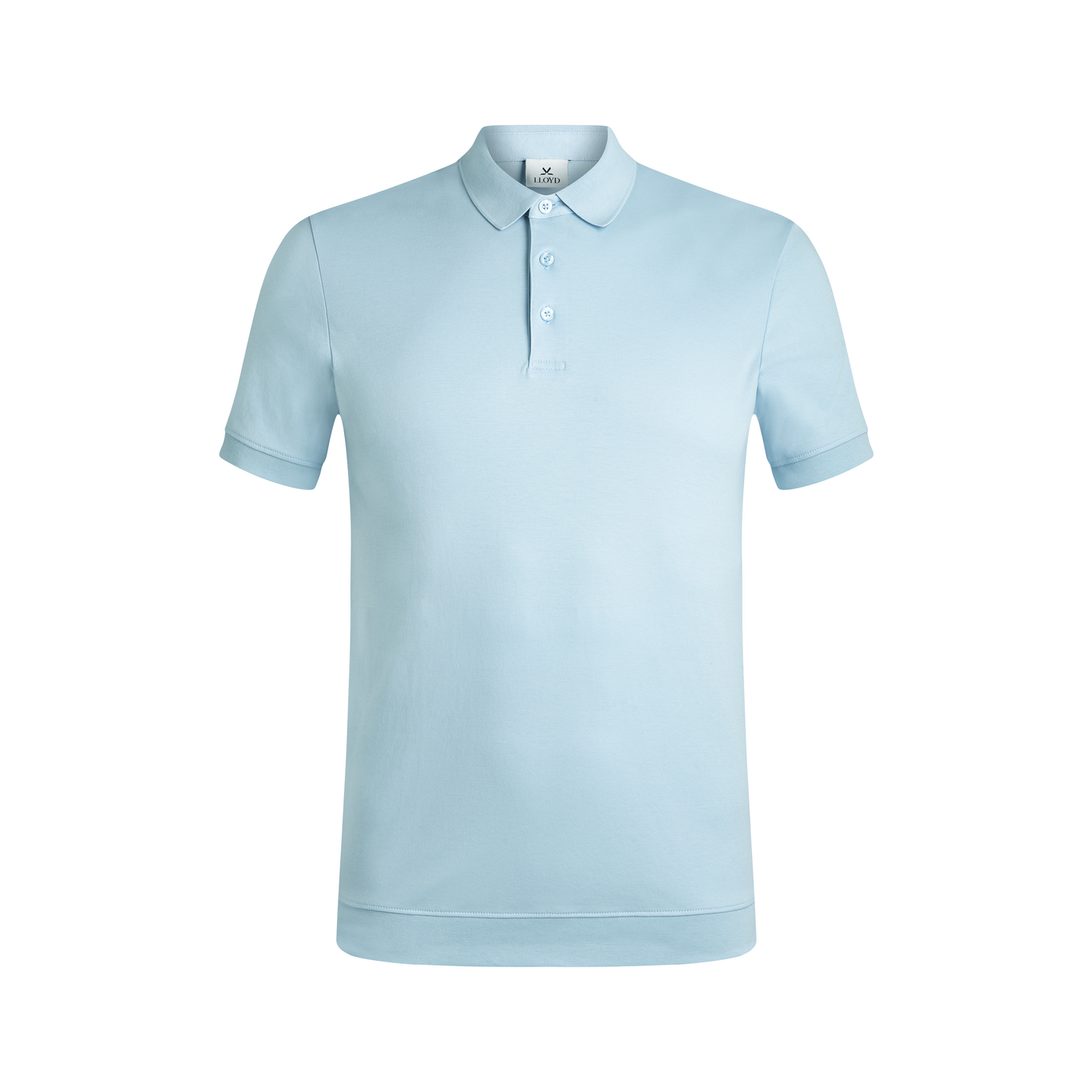 LLOYD Unisex POLO EN COTON PIMA Bleu XXL