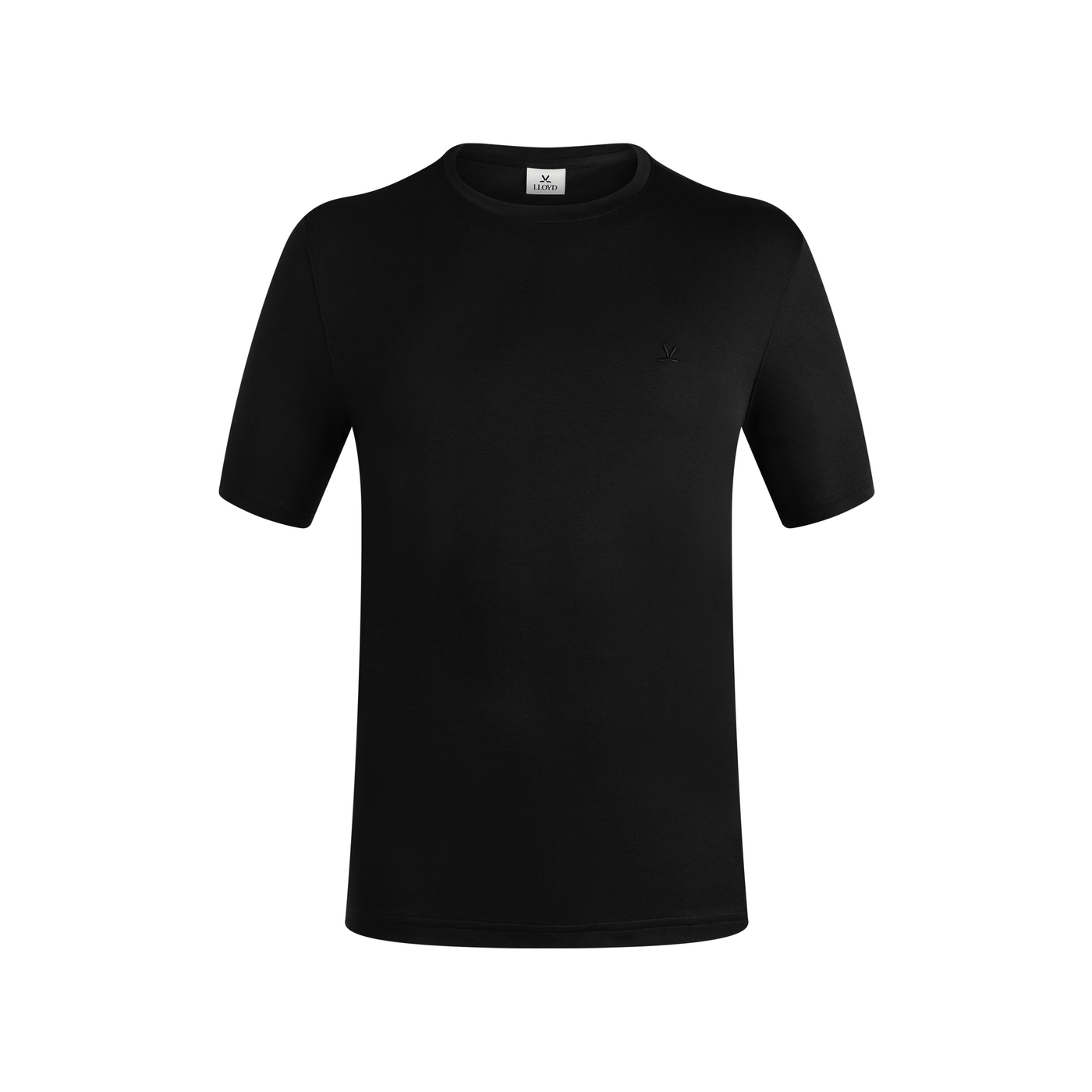 LLOYD Unisex T-SHIRT À COL ROND Noir XXL