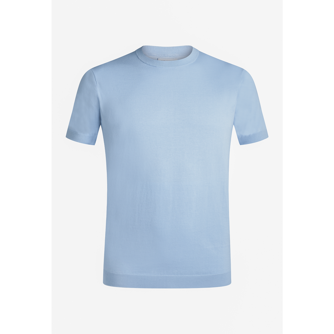 LLOYD Unisex T-SHIRT À COL ROND Bleu XXL