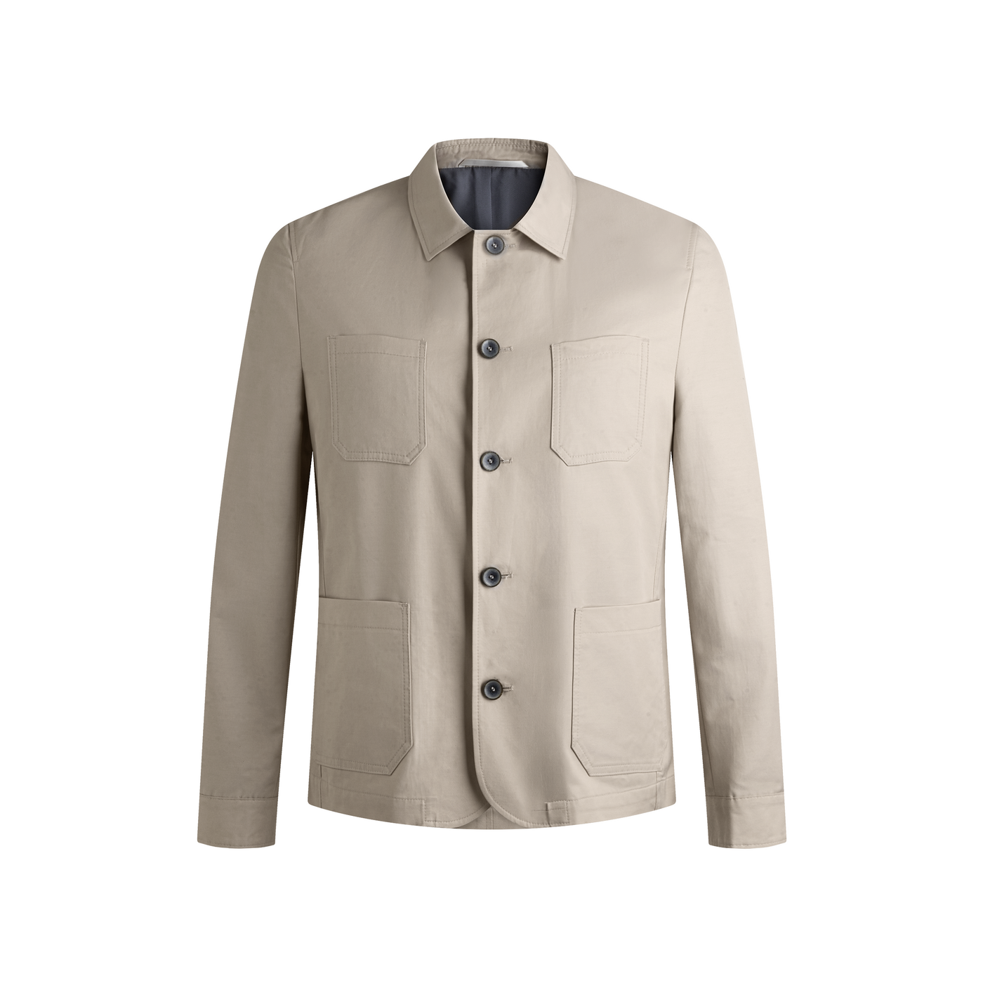 LLOYD Herren LEDERJACKE LENNI Beige in 52 Polyestergewebe