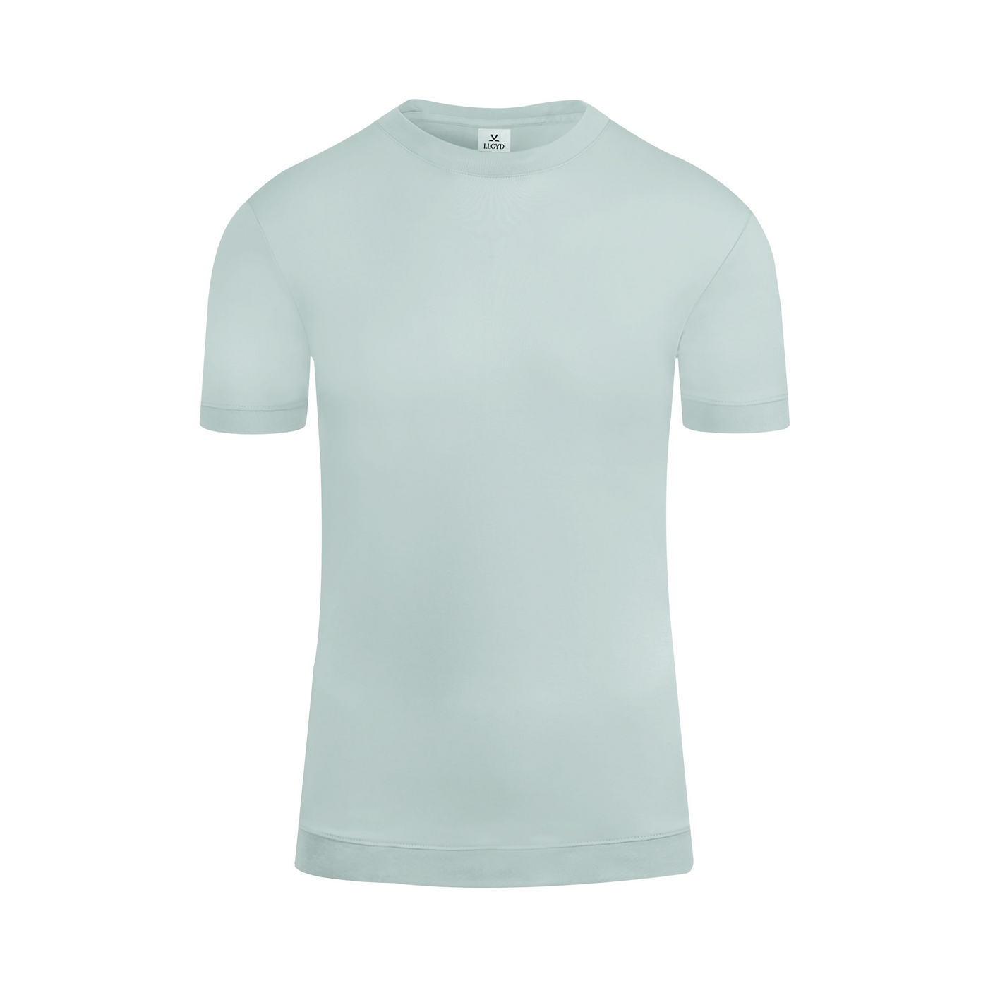 LLOYD 'T-SHIRT À COL ROND' polos (Pima Cotton; aus Textile; Gris in XXL