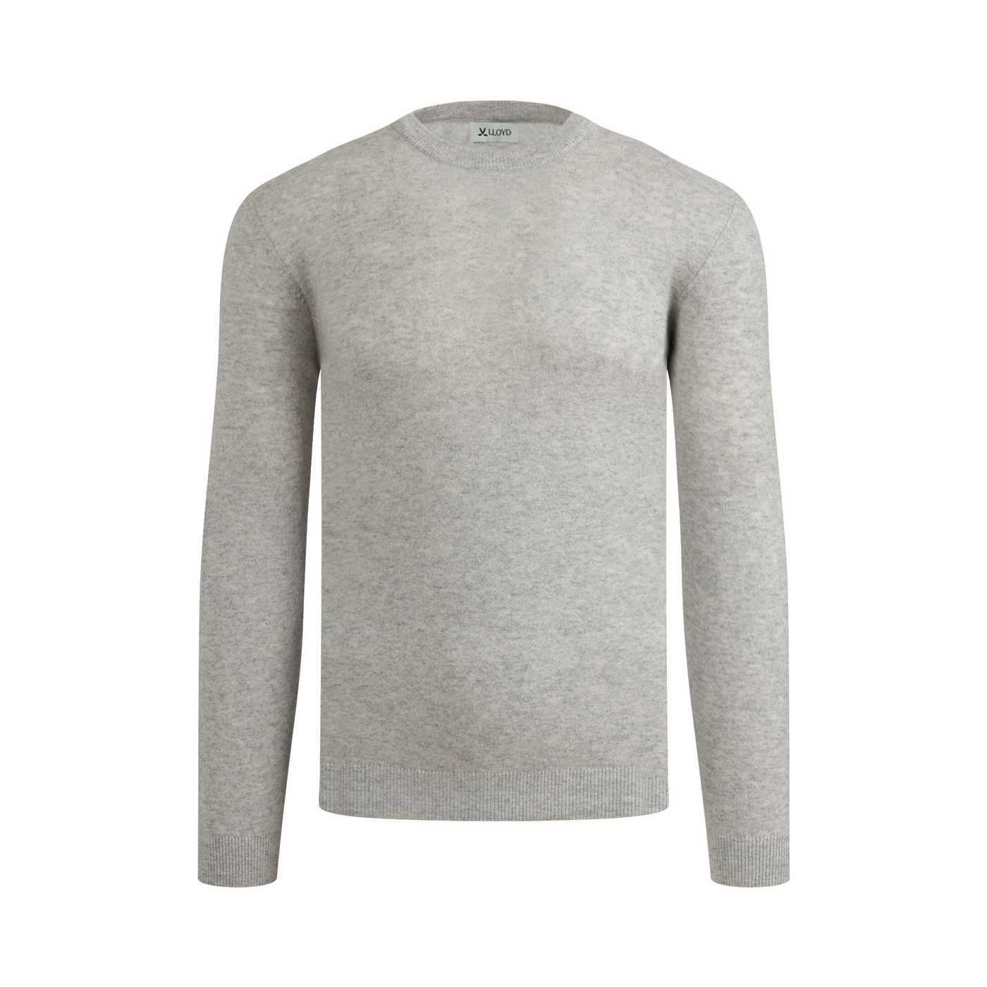 LLOYD 'PULL À COL ROND' Pulls (Laine mérinos; aus Textile; Gris in XXL