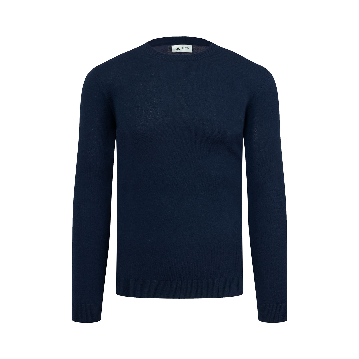 LLOYD 'PULL À COL ROND' Pulls (Laine mérinos; aus Textile; Bleu