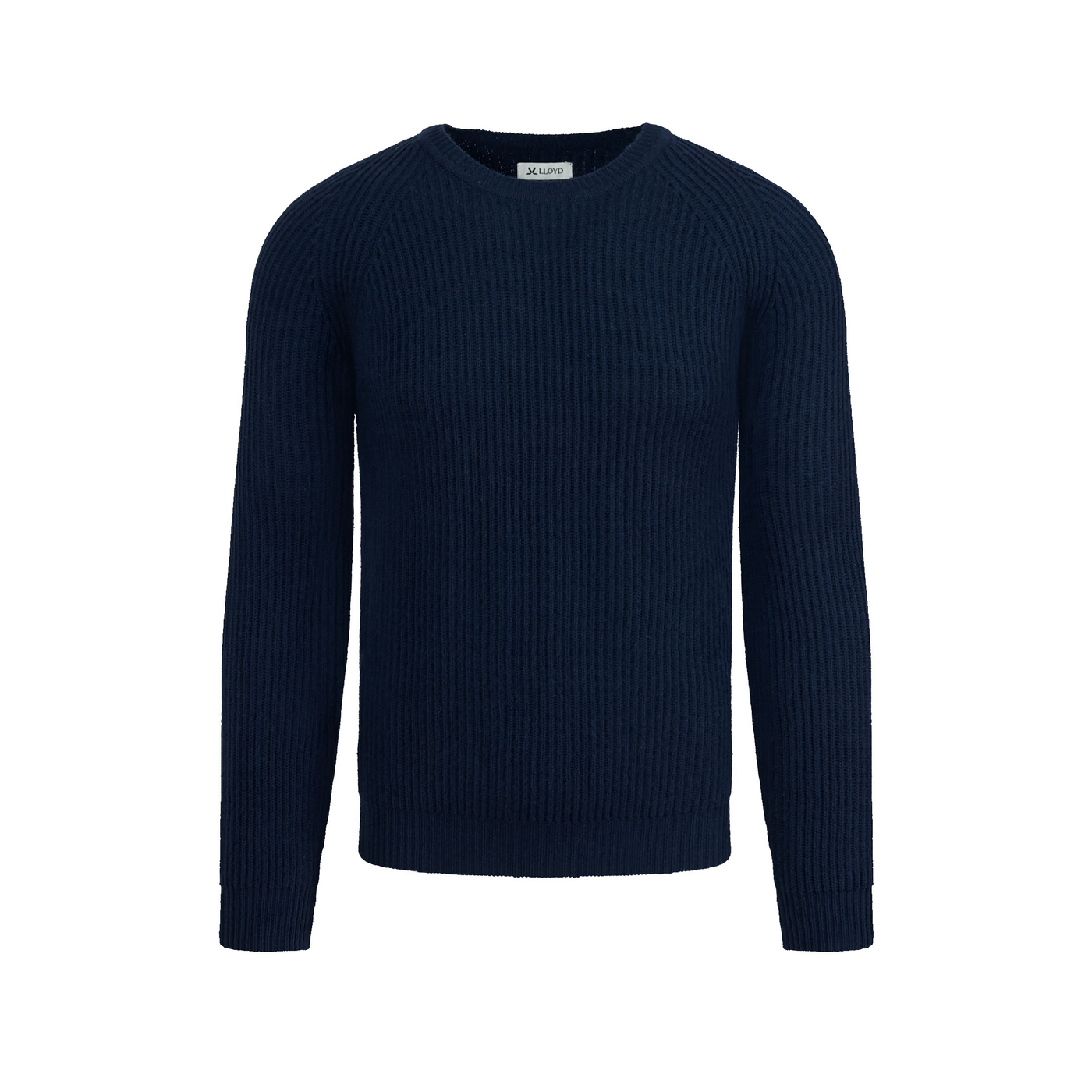 LLOYD 'PULL À COL ROND' Pulls (Laine mérinos; aus Textile; Bleu in XXL