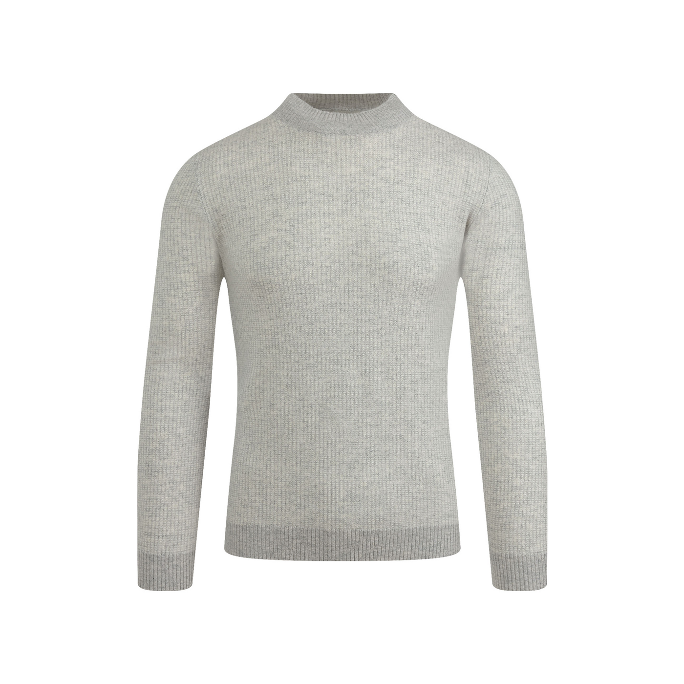 LLOYD 'PULL À COL ROND' Pulls (Laine mérinos; aus Textile; Gris