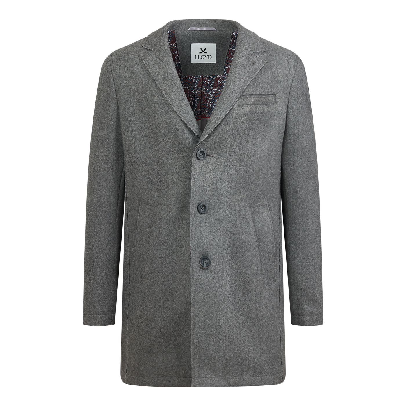 LLOYD 'KINGSTON C' Manteaux; aus Textile; Gris in 46