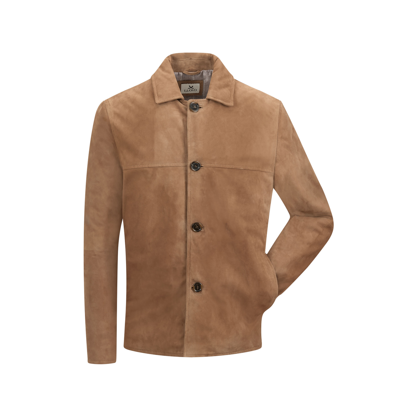 LLOYD 'ANGELO' cuir; aus Cuir rugueux; Marron in 46