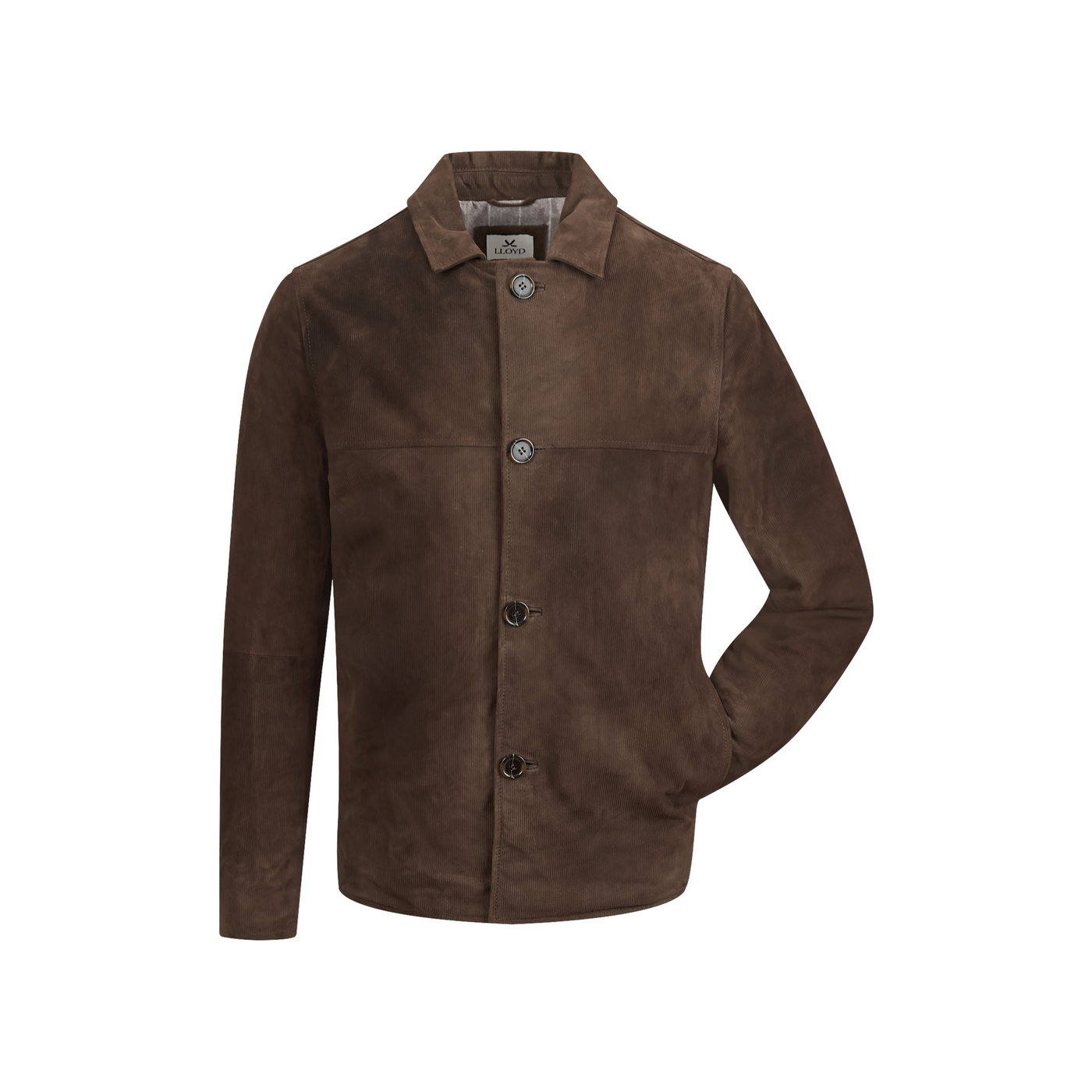 LLOYD 'ANGELO' cuir; aus Cuir rugueux; Marron in 46