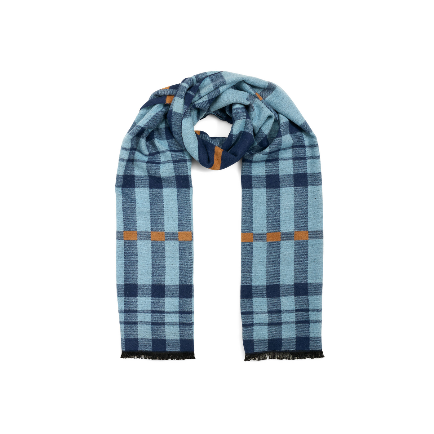 Lloyd Schal Herren, Karo Blau