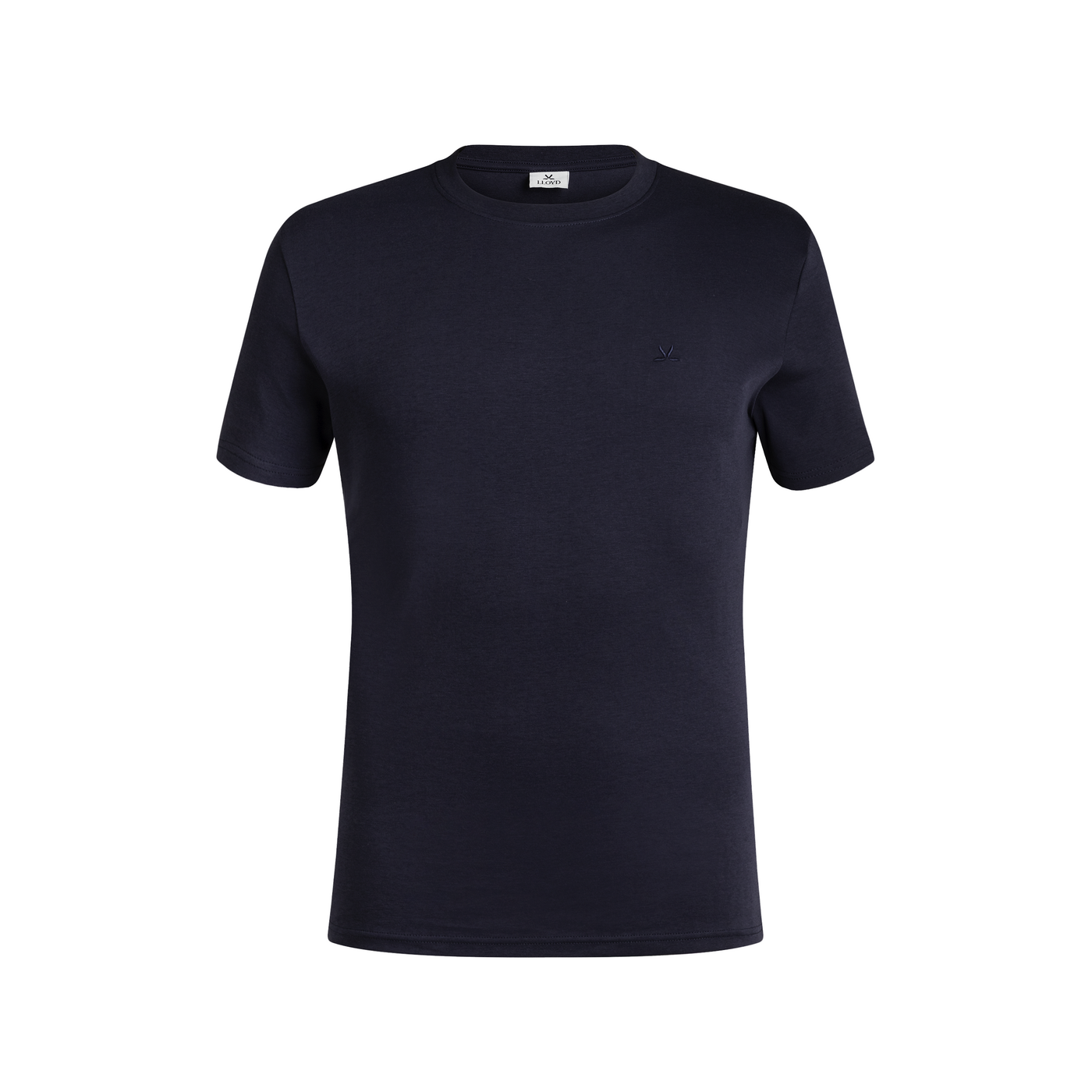 LLOYD Unisex T-SHIRT À COL ROND Bleu XXL