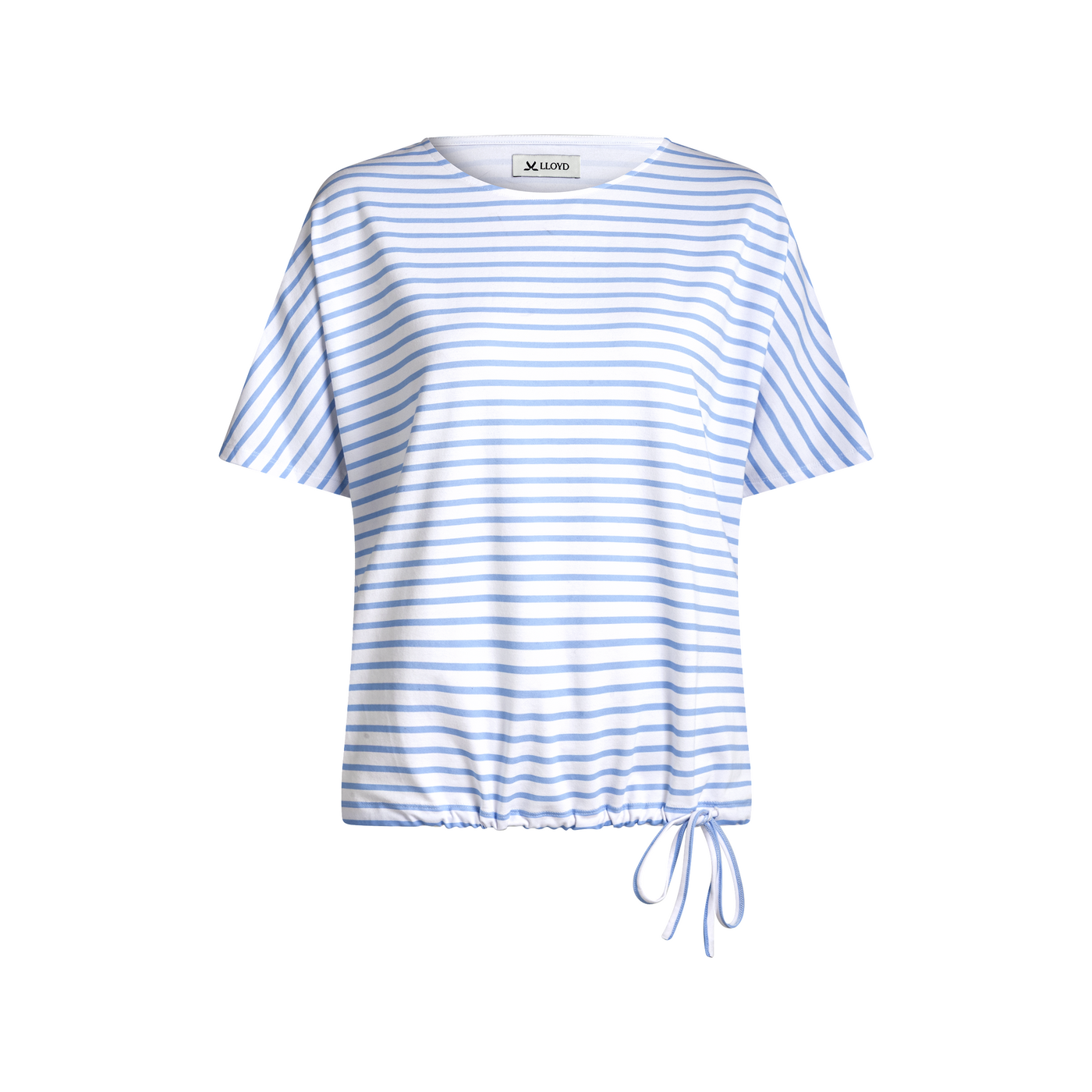 LLOYD Unisex T-SHIRT À COL ROND Bleu XXL