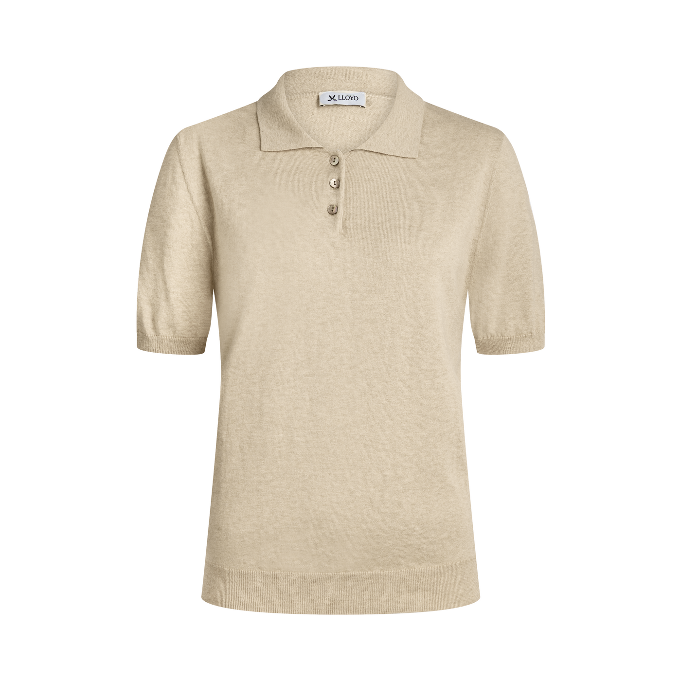 LLOYD Unisex POLO EN MAILLE Beige XXL