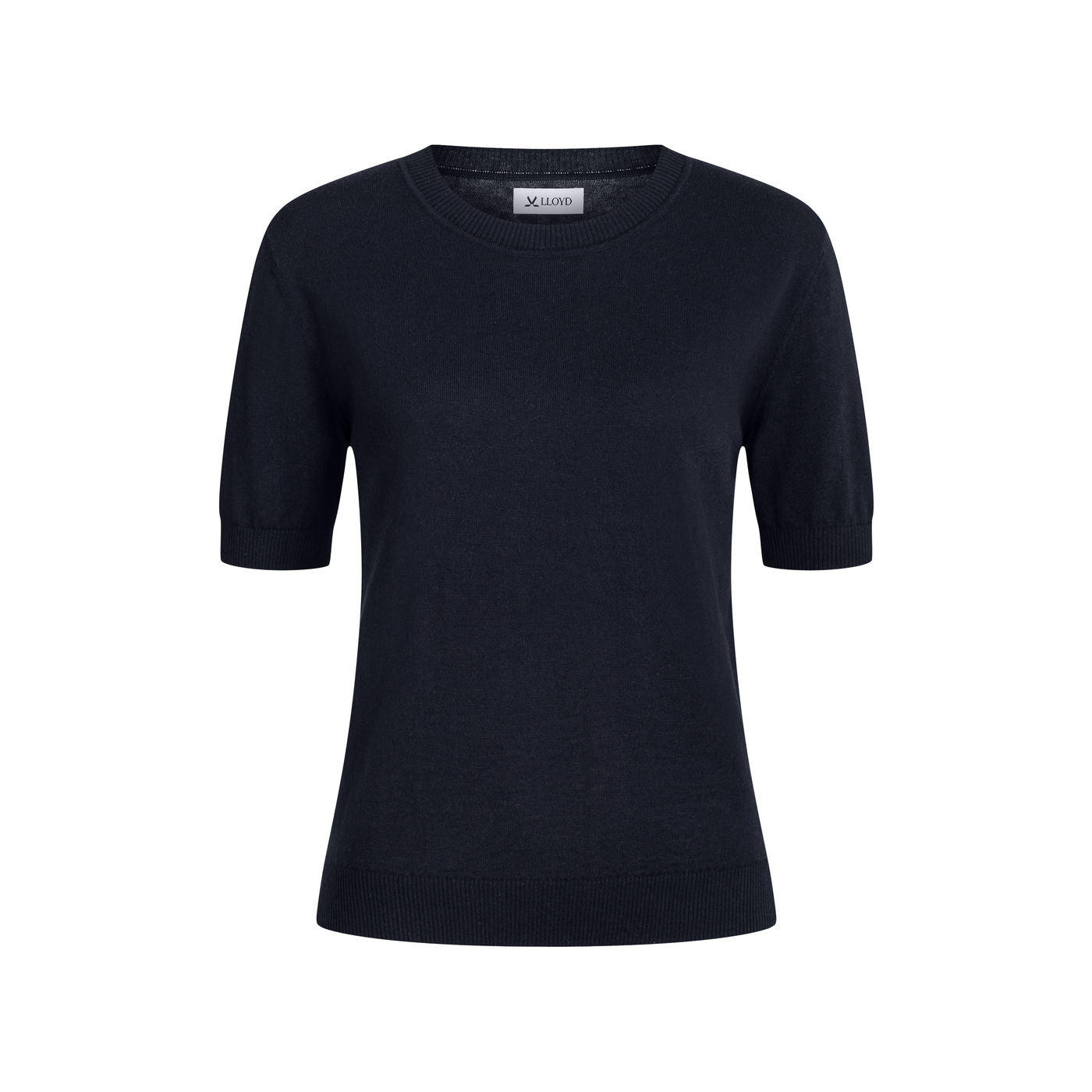 LLOYD Unisex T-SHIRT EN MAILLE À COL ROND Bleu XXL