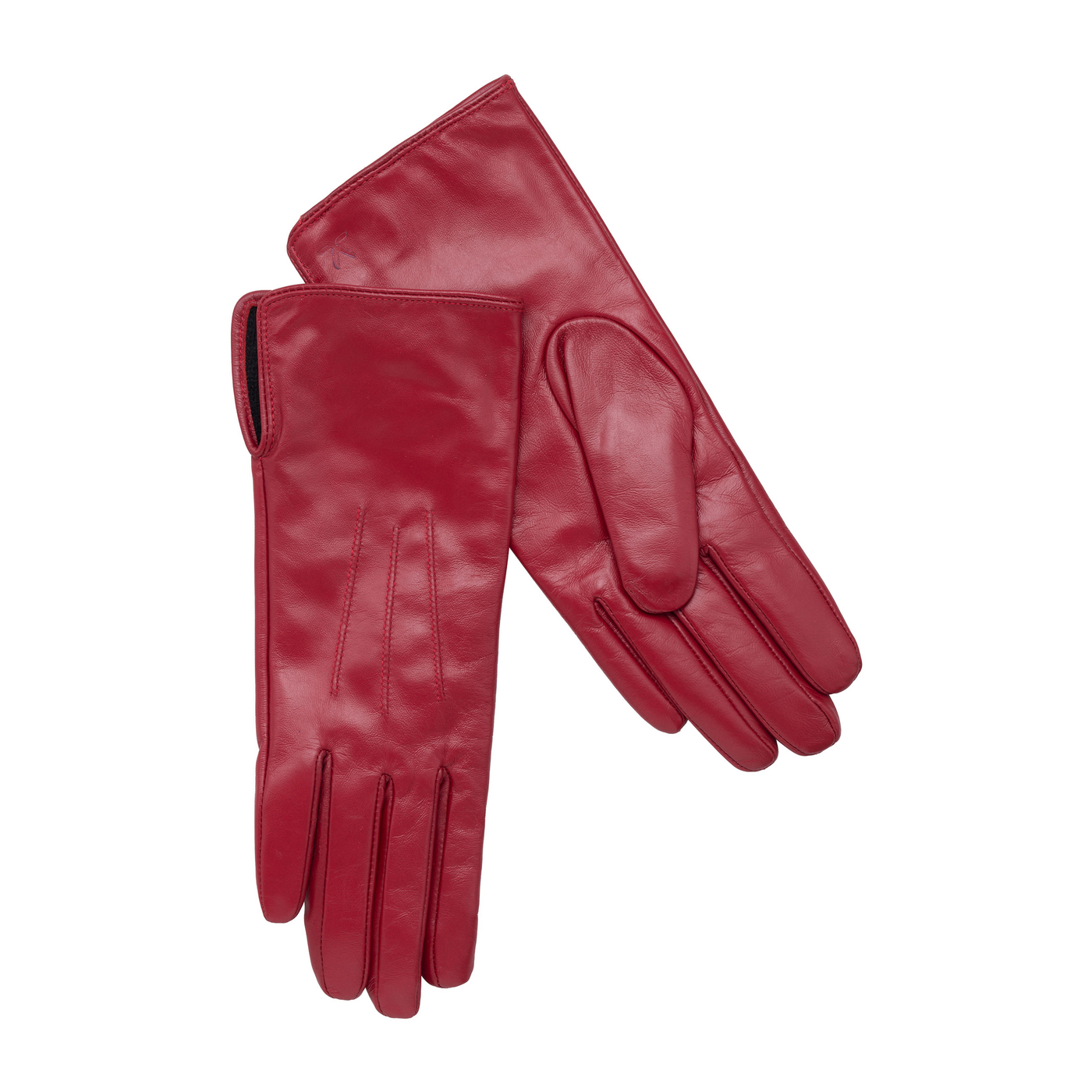 LLOYD Gants; moderate; aus Cuir lisse; Rouge